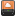 Orange iDisk W Icon 16x16 png